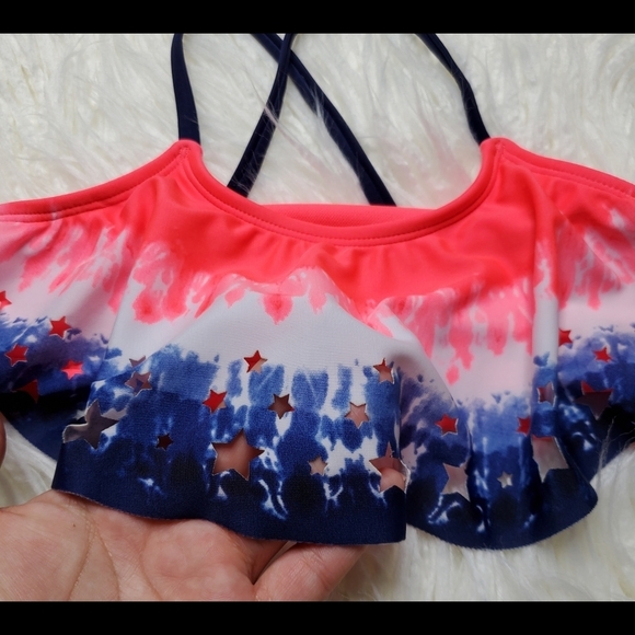 Cat & Jack Tie Dye Bikini Set - Picture 4 of 4